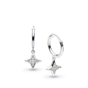 Kit Heath Stardust Hoop Drop Earrings